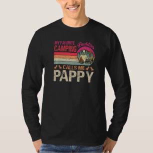 My Favourite Camping Buddies Calls Me Pappy Vintag T-Shirt