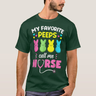 My Favourite Candy Call Me Nurse Tee Easter Bunny