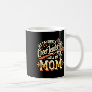 My Favourite Cheerleader Call Me Mom Cheerleading Coffee Mug