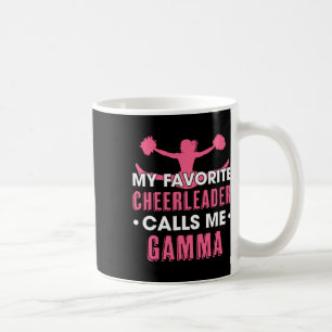 My Favourite Cheerleader Calls Me Gamma Cheerleadi Coffee Mug