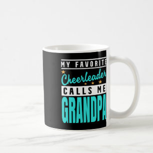 My Favourite Cheerleader Calls Me Grandpa Coffee Mug