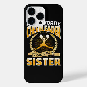 My Favourite Cheerleader Calls Me Sister Cheerlead iPhone 14 Pro Max Case