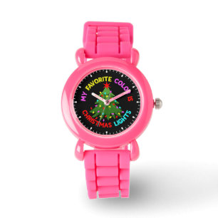 My Favourite Colour is Christmas Lights-78678 Watch