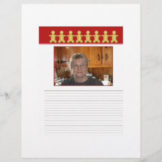 My Favourite Cookies recipe pages with photo optio