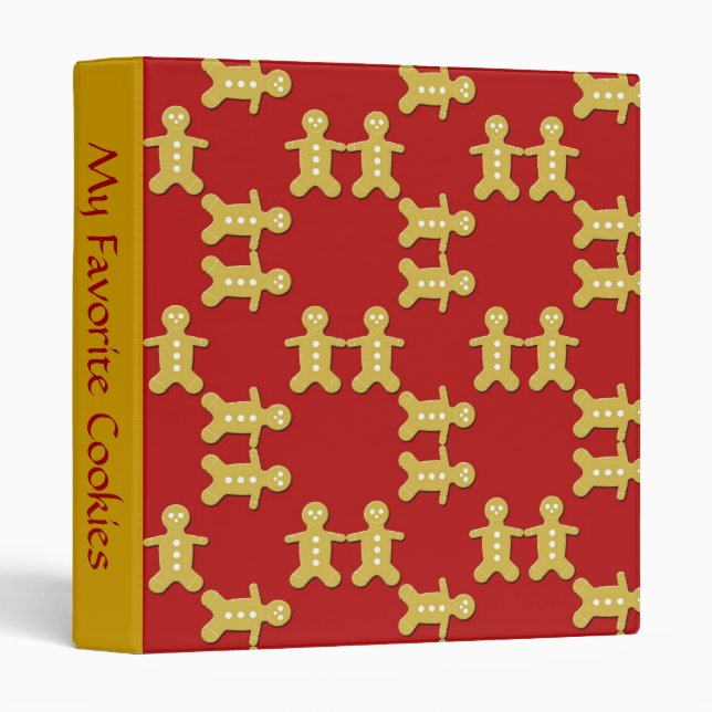 My Favourite Cookies w/ matching pages Binder (Front/Spine)