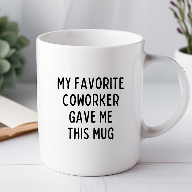 My Favourite Coworker Gave Me This Funny Office Mu Mug (Creator Uploaded)