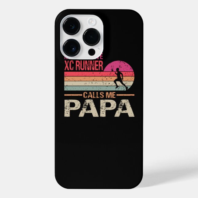 My Favourite Cross Country Runner Calls Me Papa -  iPhone Case (Back)