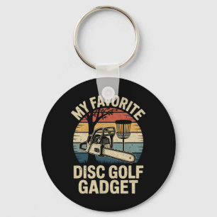 My Favourite Disc Golf Gadget Funny Disc Golf _1 Keychain