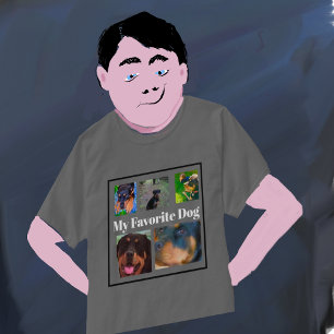 My Favourite Dogs Create Your Own 5-place T-Shirt