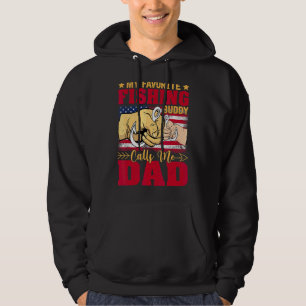 My Favourite Fishing Buddy Calls Me Dad Father's D Hoodie