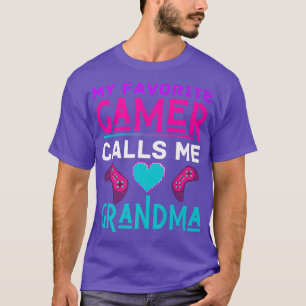My Favourite Gamer Calls Me Grandma Video Game Fun T-Shirt