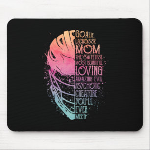 My Favourite Goalie Calls Me Mom Goalie Lacrosse M Mouse Pad