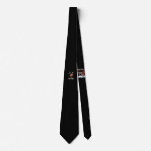 My Favourite Is Christmas Lights Costume Flamingo Tie