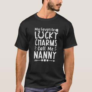 My Favourite Lucky Charms Call Me Nonna St. Patric T-Shirt
