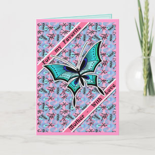 My Favourite Mother (Personalized) Card