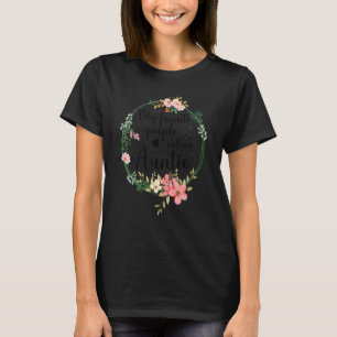 My Favourite People Call Me Auntie Women Floral Au T-Shirt