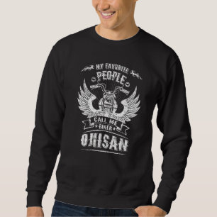 My Favourite People Call Me Biker Ojiisan Grandpa Sweatshirt