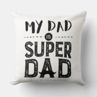 My Favourite People Call Me Dad – Father's Day SVG Throw Pillow