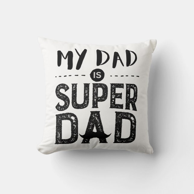 My Favourite People Call Me Dad – Father's Day SVG Throw Pillow (Front)