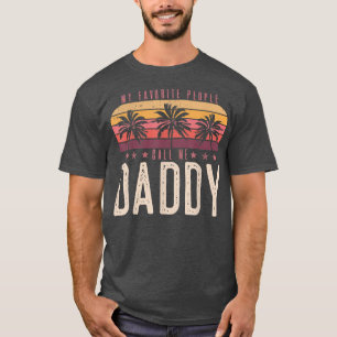 My Favourite People Call Me Daddy Men Vintage Deco T-Shirt