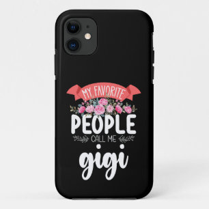 My Favourite People Call Me Gigi Mother's Day iPhone 11 Case
