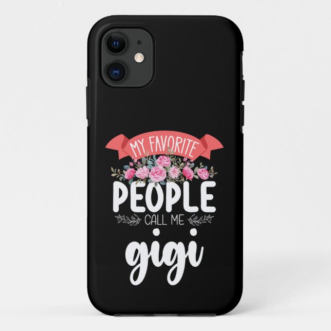 My Favourite People Call Me Gigi Mother's Day Case-Mate iPhone Case (Back)