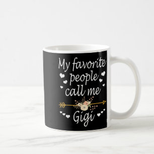 My Favourite People Call Me Gigi Mothers Day Gift Coffee Mug