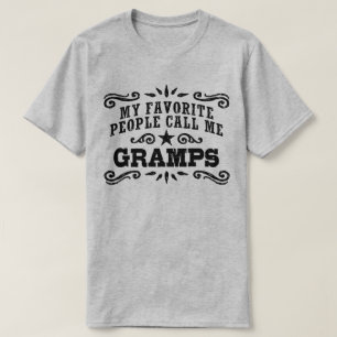 My Favourite People Call Me Gramps T-Shirt