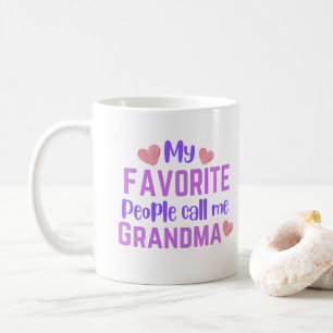 My Favourite People Call Me Grandma Coffee Mug