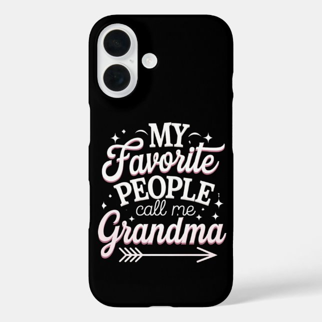 My Favourite People Call Me Grandma Mother’s Day Case-Mate iPhone Case (Back)