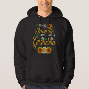 My Favourite People Call Me Grandma Mother's Day Hoodie
