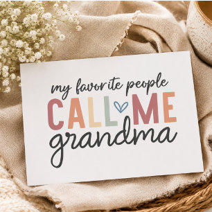 My Favourite People Call Me Grandma Sticker