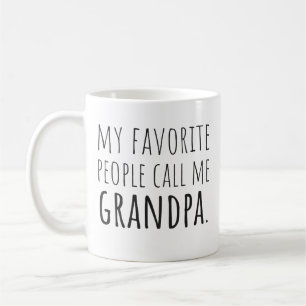 My Favourite People Call Me Grandpa Coffee Mug