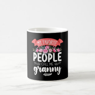 My Favourite People Call Me Granny Mother's Day Coffee Mug