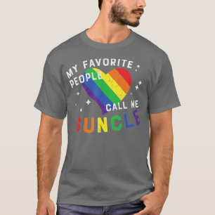 My Favourite People Call Me Guncle LGBT Pride Gay T-Shirt