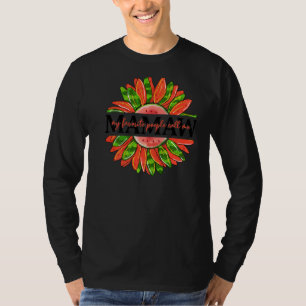My Favourite People Call Me Mamaw Watermelon Mothe T-Shirt
