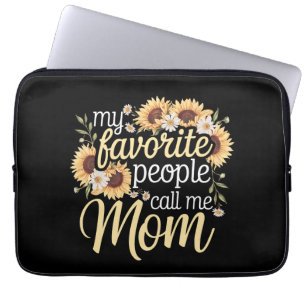 My Favourite People Call Me Mom Laptop Sleeve