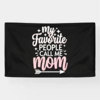 My Favourite People Call Me Mom Mother's Day Flora