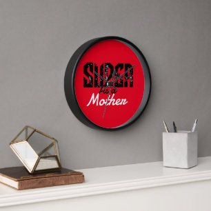 My favourite people call me mommy, personalize clock