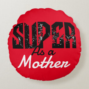 My favourite people call me mommy, personalize  round pillow