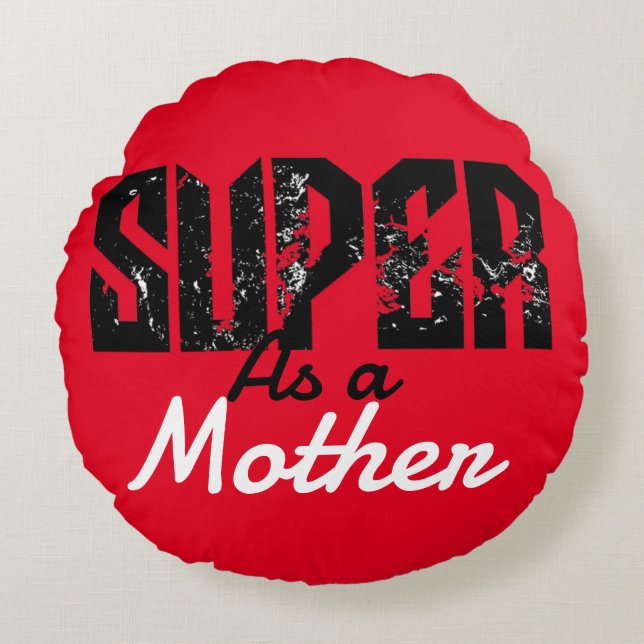 My favourite people call me mommy, personalize  round pillow (Front)