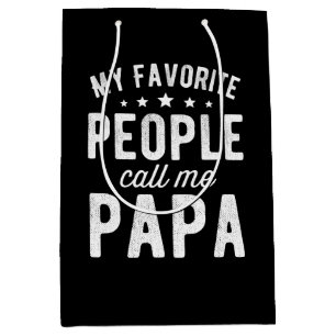 My Favourite People Call Me Papa Medium Gift Bag
