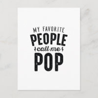 My Favourite People Call Me Pop