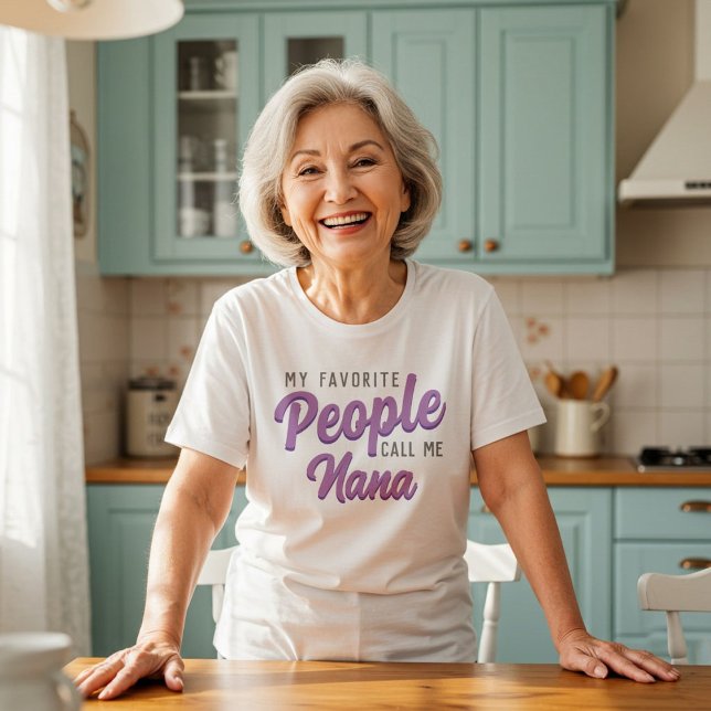 "My Favourite People Call Me" Women's T-Shirt (Creator Uploaded)