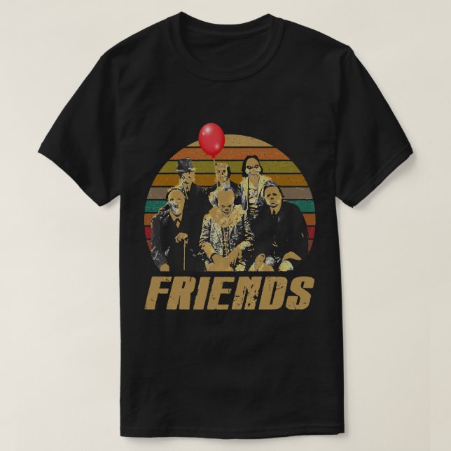 My Favourite People Movie Stephen Film King Hallow T-Shirt (Design Front)