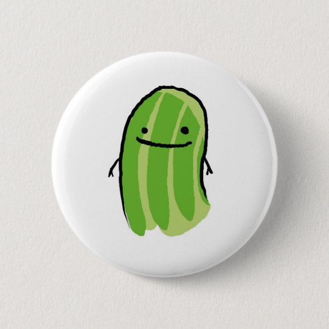 My favourite pickle 2 inch round button (Front)