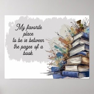 My favourite place to be poster