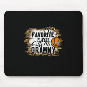 My Favourite Player Calls Me Grammy Basketball Xma Mouse Pad