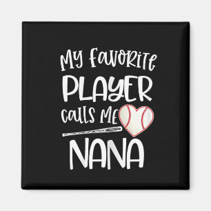 My Favourite Player Calls Me Grandma Bysebyll Hear Magnet