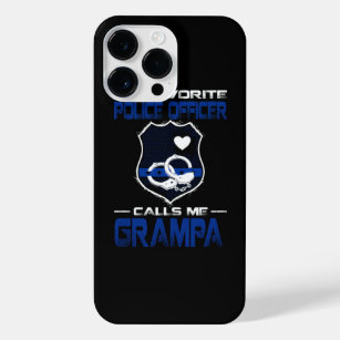 My Favourite Police Officer Calls Me GRAMPA Father iPhone 14 Pro Max Case